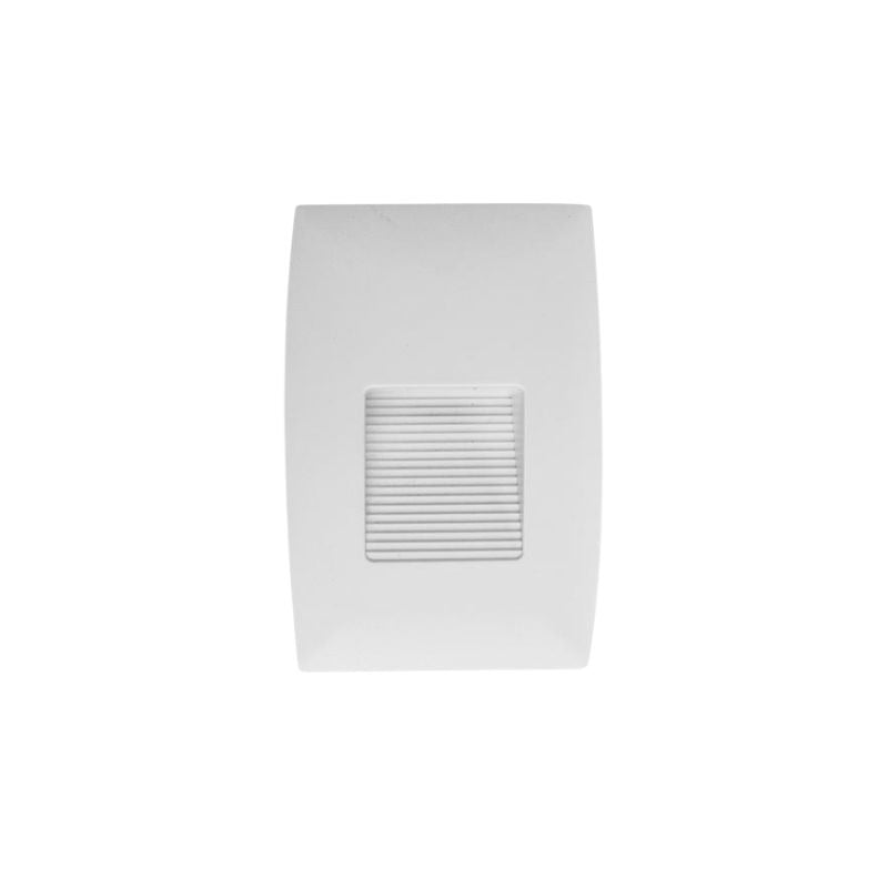 Luminaria De Cortesia Empotrar Blanca Policabonato 2W 3K Blanco Cálido - Wattko